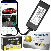 Lokalizator GPS 4G Do Samochodu Auta Motoru Odcięcie Tracker Bez Abonamentu