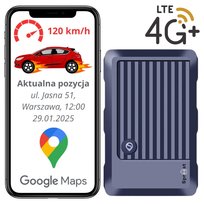LOKALIZATOR GPS 4G MAGNES DO POJAZDÓW ROWERU AUTA SAMOCHODU BEZ ABONAMENTU