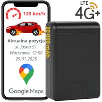 LOKALIZATOR GPS 4G MINI DO POJAZDÓW ROWERU AUTA MAGNES SAMOCHODU 20000mAh