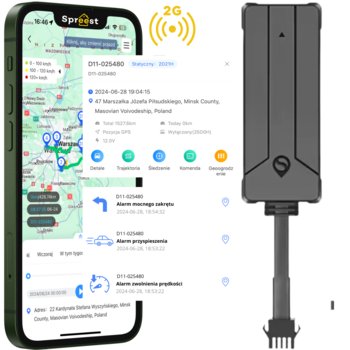 Lokalizator GPS Mini Do Pojazdów Roweru Auta Łodzi Bez Abonamentu Tracker - Spreest