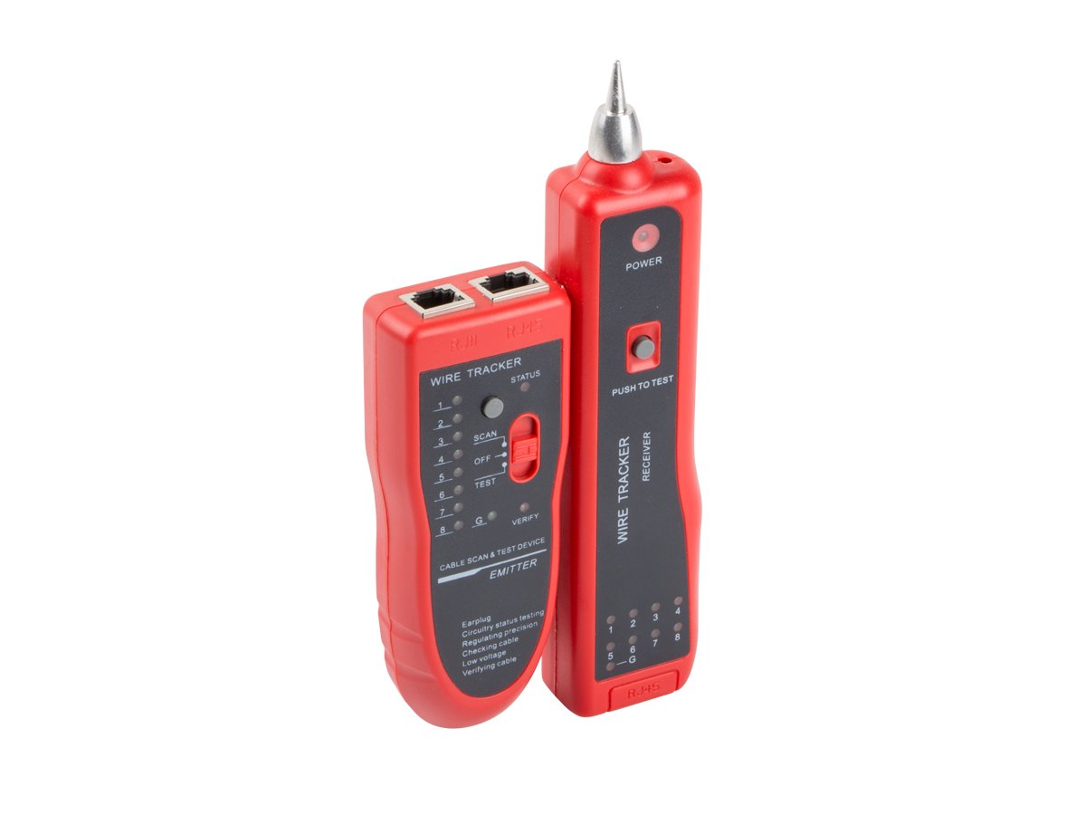 Lokalizator identyfikator par kabli RJ-45, RJ-12, RJ-11, COAXIAL LANBERG