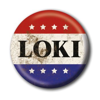Loki Vote Loki - przypinka - Marvel