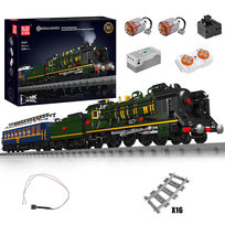 Lokomotywa Orient Express SNCF 231 LED - Klocki MOULD KING 3898el. TECHNIC