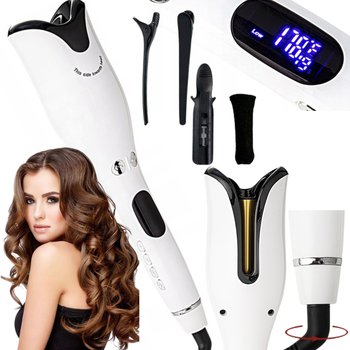 Lokówka automatyczna do włosów falownica obrotowa ceramiczna loki regulacja - inna (Inny)