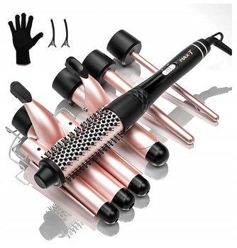 Lokówka Max-T 5 W 1 Z Wymiennymi Końcówkami 9–38 Mm I Szczotką Do Loków - Inny producent