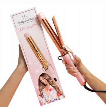 LOKÓWKA ze ZŁOTEGO TYTANU do włosów Rose Gold 32 mm Hollywood Hair - Hollywood Hair