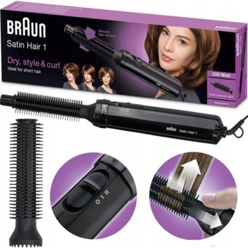 Lokówko-suszarka braun lokówka obrotowa szuszarko-lokówka braun 200w - Wolf