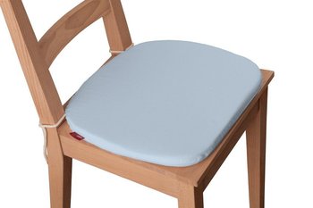Loneta Siedzisko Bartek na krzesło, pastelowy niebieski, 40x37x2,5 cm - Dekoria