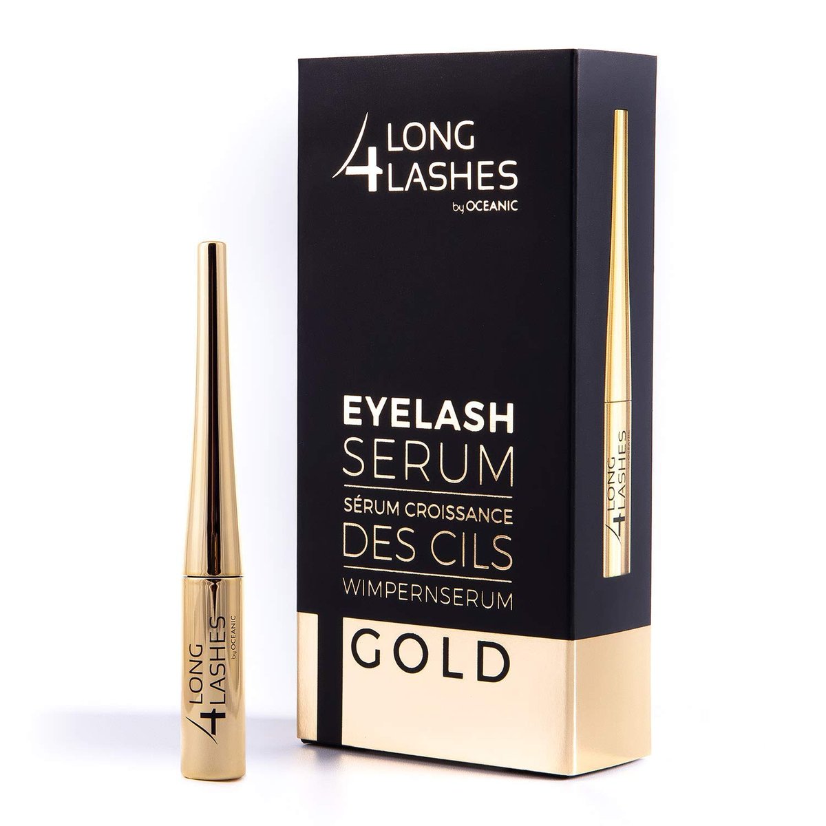 Long 4 Lashes Serum Do Włosów Rossmann Long 4 Lashes, Serum GOLD Eyelash 4ml | Sklep EMPIK.COM