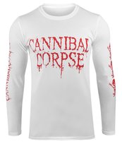 longsleeve CANNIBAL CORPSE - BUTCHERED AT BIRTH biała-XL Pozostali producenci