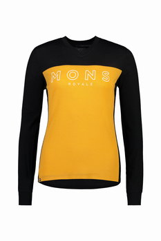 Longsleeve Mons Royale Ol Black Gold Damski S - Inna marka