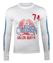 longsleeve QUEEN - KILLER QUEEN '74 STRIPES-L Inna marka