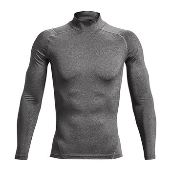 Longsleeve Treningowy Męski Under Armour Ua Hg Armour Comp Mock Szary 1369606 L - Under Armour