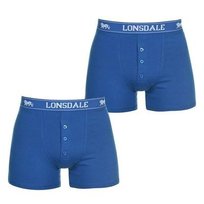 Lonsdale bokserki, 2 sztuki, niebieskie, Rozmiar 4XL