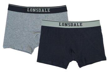 Lonsdale, Bokserki męskie, 113859 OXFORDSHIRE 113859 OXFORDSHIRE, czarny, rozmiar L - Lonsdale