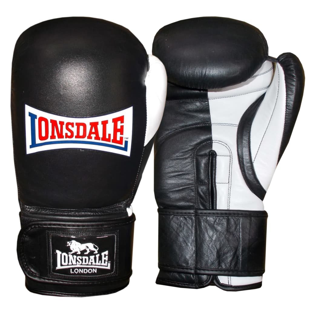 LONSDALE Bokserskie rękawice sparingowe Pro Safe, czarne, 16 oz