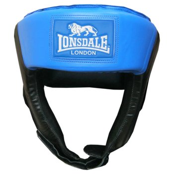 LONSDALE Otwarty kask bokserski, L, niebieski - Lonsdale