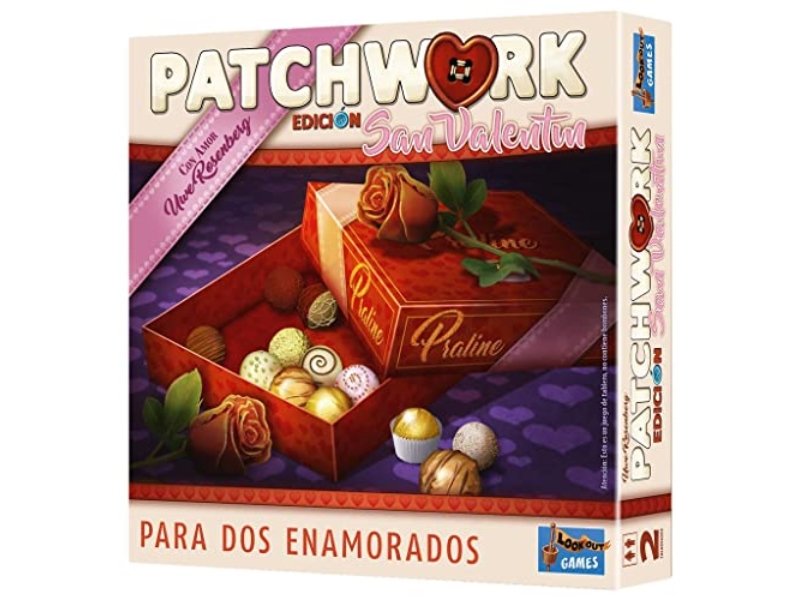 Patchwork Valentine\'S Day, wersja hiszpańska, gra towarzyska, Crossroad
