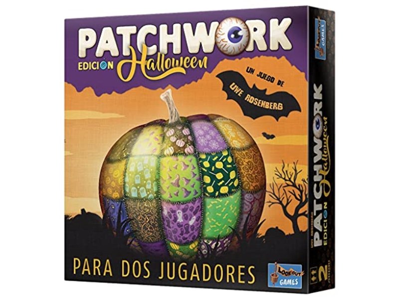 Lookout Spiele Patchwork Halloween – Board Game In Spanish, Lkgpah01Es