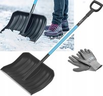 Łopata Do Śniegu Zgarniacz Szufla Mocna Duża 49Cm