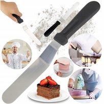 ŁOPATKA SZPATUŁKA CUKIERNICZA Łopatka Cukiernicza MAŁA SZPATUŁA STAL 37cm Rossler