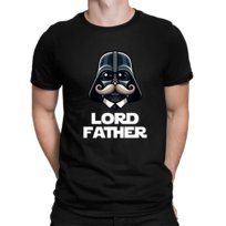 Lord Father - męska koszulka na prezent dla taty na Dzień Ojca, rozmiar M Koszulkowy