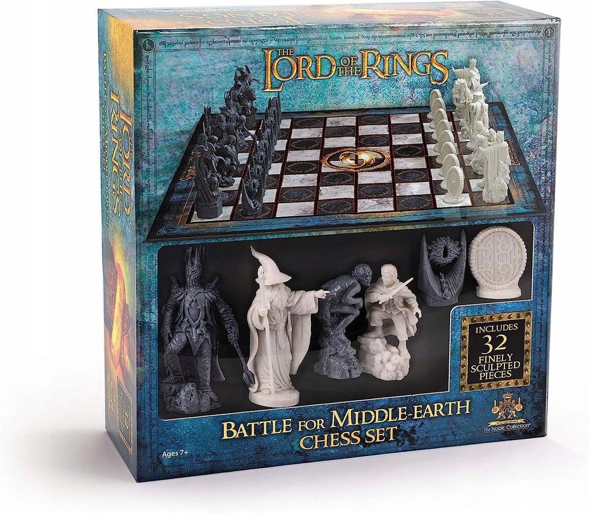 Inny producent Lord of the rings Middle earth Chess Set The Noble Collection