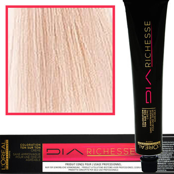 Loreal, Dia Richesse, Farba do włosów 10,12 Bardzo Jasny Blond Popielato-Opalizujący - L'Oréal Professionnel
