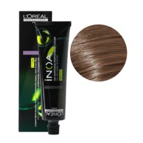 Loreal, Inoa, Farba do włosów 6,23 Ciemny Blond Opalizująco - Złocisty