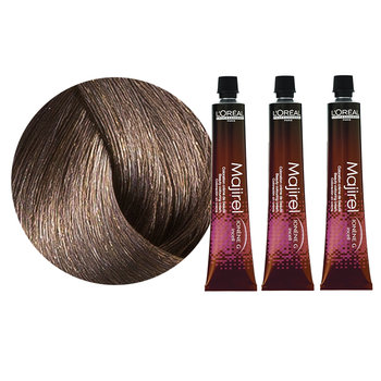 Loreal Majirel 7.1 3x 50 ml trwała farba blond popielaty koloryzacja zestaw - L'Oréal Professionnel