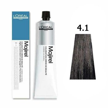 Loreal Majirel Cool Inforced | Ochładzająca kolor trwała farba do włosów - kolor 4.1 50ml - L'Oréal Professionnel