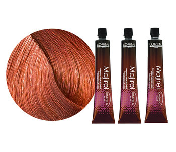 Loreal Majirel Zestaw 7.44 Blond Miedziany Głęboki - L'Oréal Professionnel