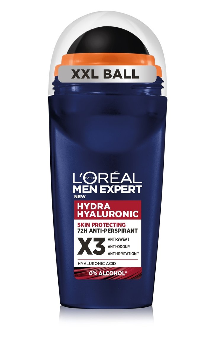 Empik LOREAL Men Expert Hydra Hyaluronic Antyperspirant 72h W Kulce Roll-On 50 ml