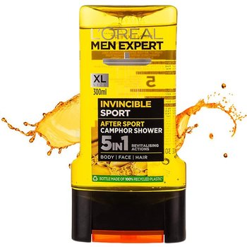 LOREAL MEN Expert invincible sport perfumowany żel pod prysznic dla mężczyzn ciało twarz włosy XL 300ml - L'Oreal Paris