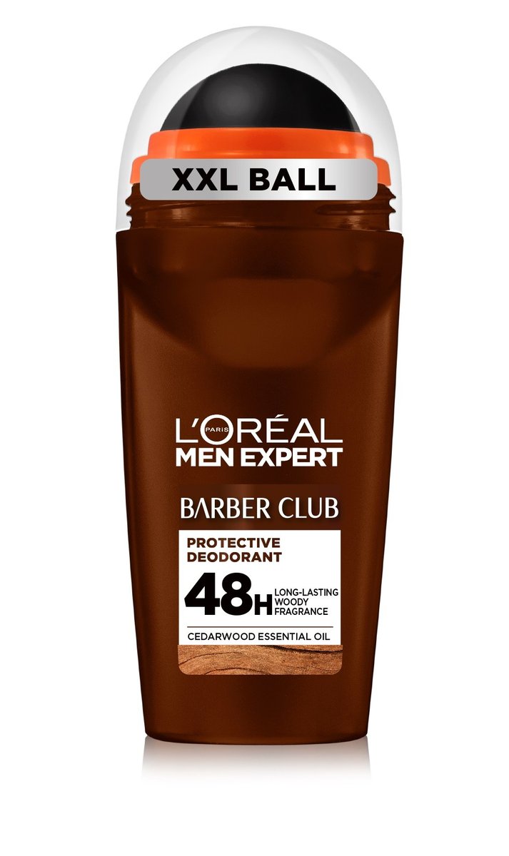Empik LOREAL Paris Men Expert Barber Club Antyperspirant W Kulce Roll-On 50 ml
