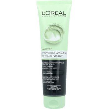 Loreal Paris, Skin Expert, żel detoksykujący do mycia twarzy Czysta Glinka, 150 ml - L'oreal Paris