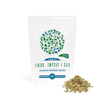 LOREM VIT Libido Zmysły i Siła Naturalna mieszanka ziołowa, 50g - Lorem Vit