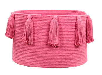 Lorena Canals, Kosz, Basket Tassels, 30x45x45 cm - Lorena Canals