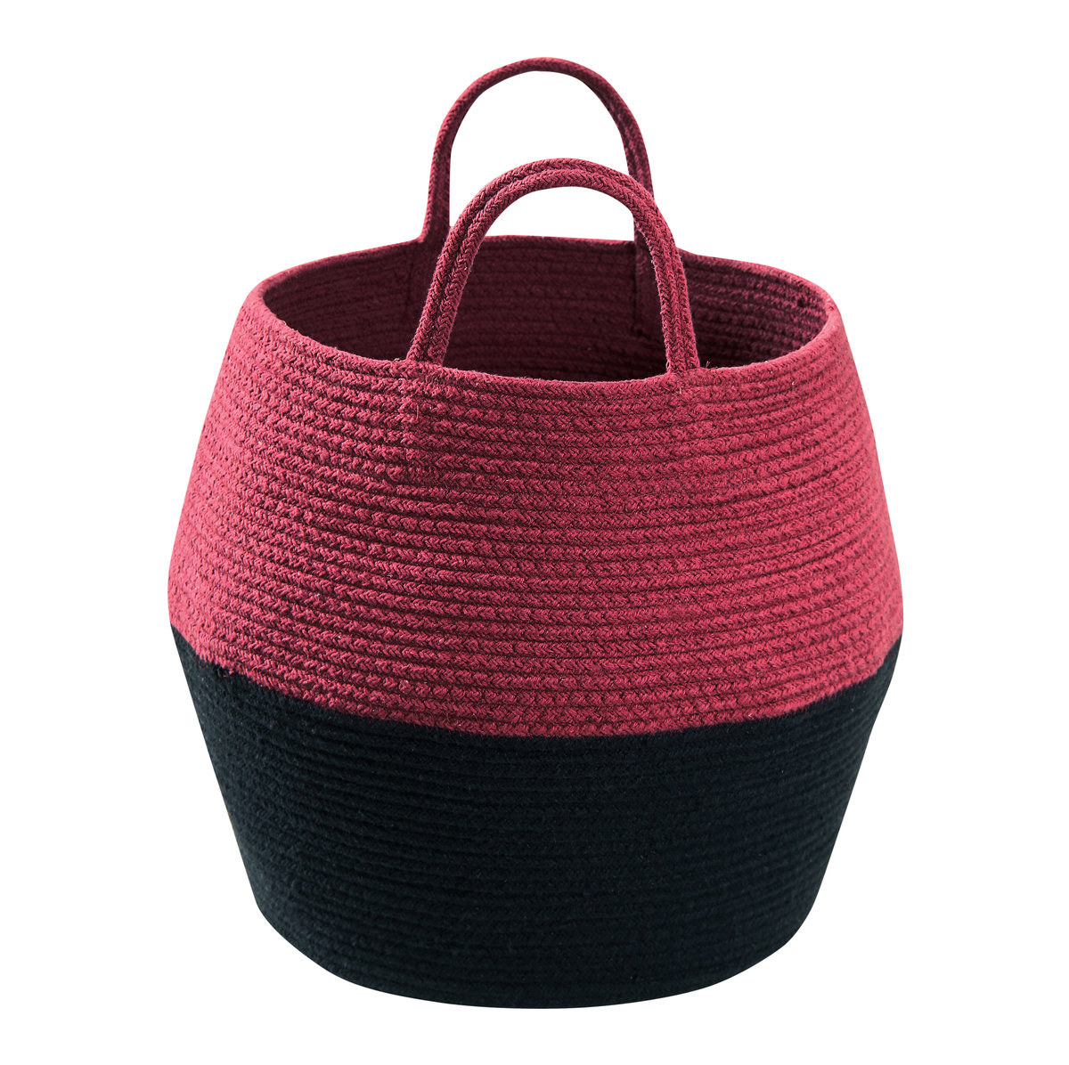 Lorena Canals, Kosz, Basket Zoco, 30x35 cm, Bordowy