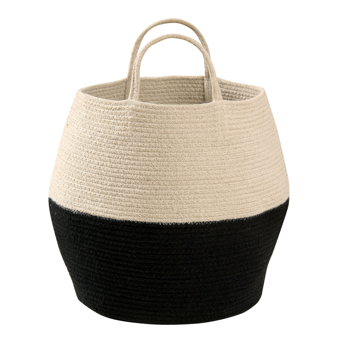 Lorena Canals, Kosz, Basket Zoco, 30x35 cm, Kremowy