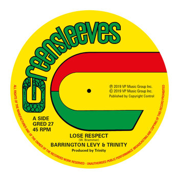 Lose Respect / Since You're Gone - Barrington Levy, Roman Stewart & Trinity