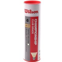 LOTKA BADMINTON NYLON WILSON CHAMPIONSHIP TUBA 6SZT BIAŁA 79 Wilson