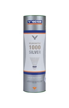 Lotki nylonowe do badmintona 1000 VICTOR szybkie białe