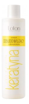 Loton, odbudowujący szampon z keratyną, 300 ml - Loton