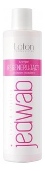 Loton, regenerujący szampon z jedwabiem, 300 ml - Loton
