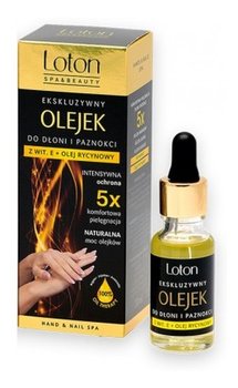 Loton, Spa&Beauty, olejek do dłoni i paznokci z wit. e i olejem rycynowym, 20 ml - Loton