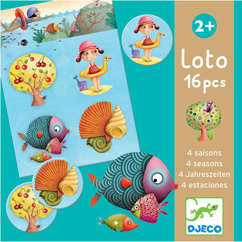 Lotto, gra edukacyjna, Djeco