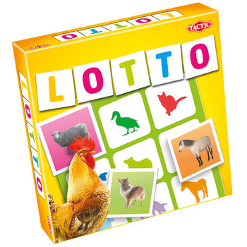 Lotto: Zwierzęta z farmy, gra logiczna, Tactic - Tactic