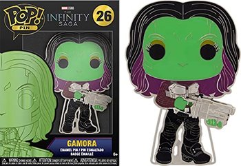 Loungefly Pop! Large Enamel Pin Marvel Infinity Saga: Gamora Chase Group - Gamora - Avengers Infinity War Enamel Pins - Cute Collectable Novelty Brooch - For Backpacks & Bags - Gift Idea - Marvel