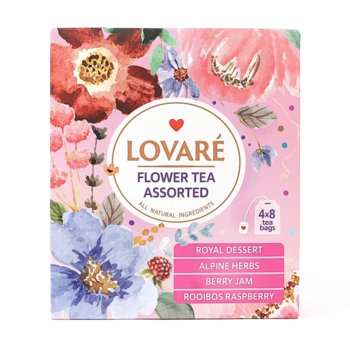 Lovare Zestaw herb. Assorted flower, 4x8 sztuk - Inna marka